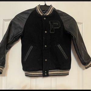 Polo letterman jacket